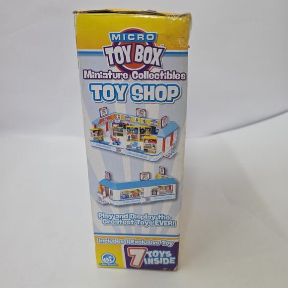 Micro Toy Box Toy Shop Playset – Collectible Mini Figures - 7 Toys- Display Play - Picture 4 of 6